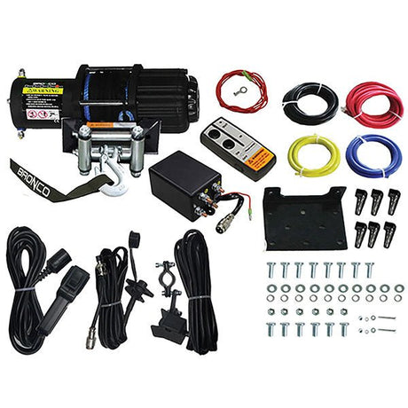 BRONCO GENERATION 2 4500LBS WINCH & REMOTE (AC - 12108 - 1) - DRIVEN Canada's Powersports AC - 12108 - 1