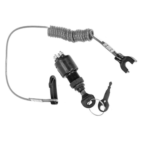BRP EVINRUDE IGNITION SWITCH WITH KEY AND LANYARD (5005801) - DRIVEN Canada's Powersports 7454193060145005801