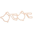 BRP EVINRUDE INTAKE MANIFOLD SEAL (335818) - DRIVEN Canada's Powersports 745419086176335818