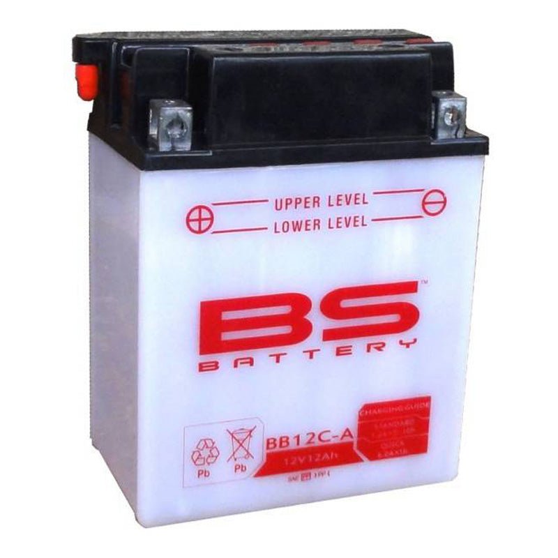 BS BATTERY BB12C - A 12V BATTERY WITH ACID PACK (310566) - DRIVEN Canada's Powersports 3661454105627310566