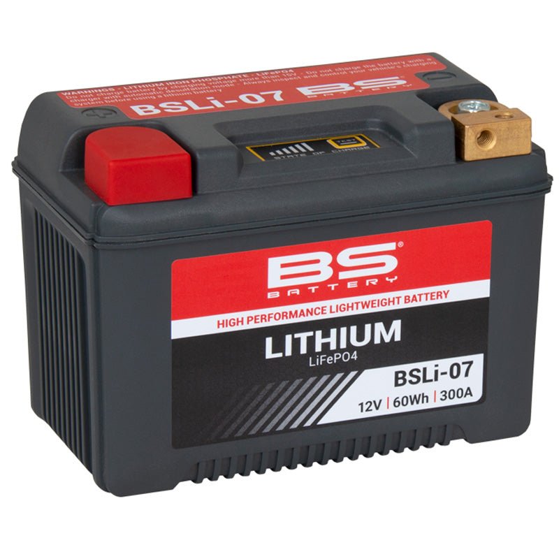 BS BATTERY BSLI - 07 12V LITHIUM BATTERY (360107) - DRIVEN Canada's Powersports 3564094601071360107
