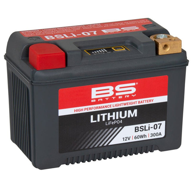 BS BATTERY BSLI - 07 12V LITHIUM BATTERY (360107) - DRIVEN Canada's Powersports 3564094601071360107