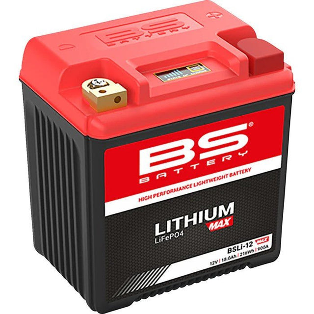 BS BATTERY BSLI - 12 MAX 12V LITHIUM BATTERY (360117) - DRIVEN Canada's Powersports 3564094601170360117