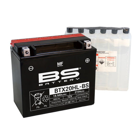 BS BATTERY BTX20HL - BS MAINTENANCE FREE 12V BATTERY (300614) - DRIVEN Canada's Powersports 3661451002783300614