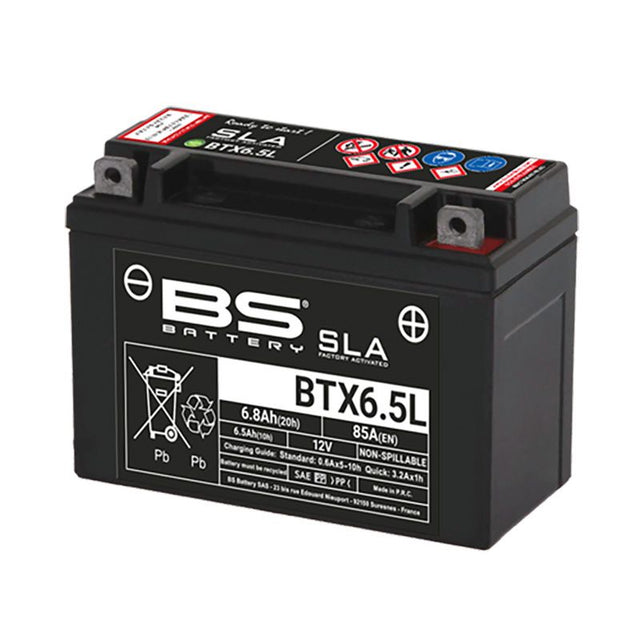 BS Battery BTX6.5L SLA Factory Activated 12V Battery - DRIVEN Canada's Powersports 3564093009045300904