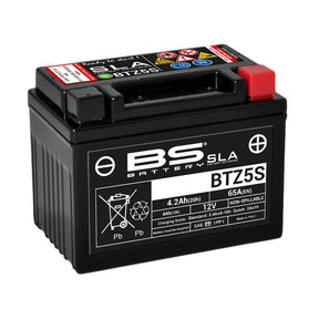 BS BATTERY BTZ5S SLA, FACTORY ACTIVITED 12V BATTERY (300669) - DRIVEN Canada's Powersports 3564094006692300669