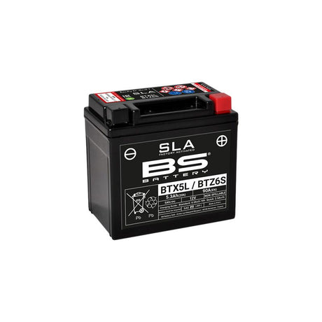 BS Battery BTZ6S SLA Factory Activated 12V Battery - DRIVEN Canada's Powersports 3564094006708300670
