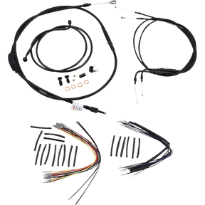 BURLY BRAND 00 - 06 FLST CABLE KIT 16" (B30 - 1013) - DRIVEN Canada's Powersports B30 - 1013B30 - 1013