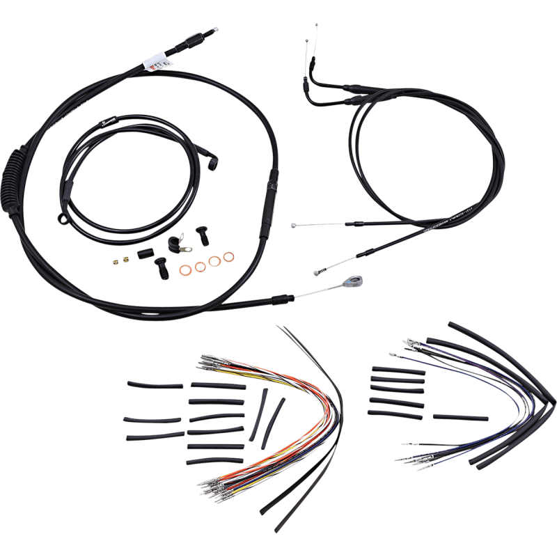 BURLY BRAND 00 - 06 FLST CABLE KIT 18" (B30 - 1017) - DRIVEN Canada's Powersports B30 - 1017B30 - 1017