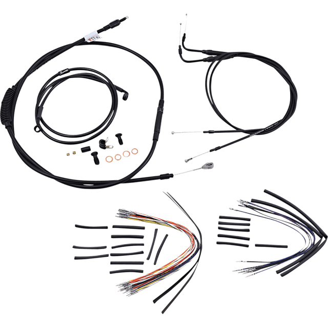 BURLY BRAND 00 - 06 FLST CABLE KIT 18" (B30 - 1017) - DRIVEN Canada's Powersports B30 - 1017B30 - 1017