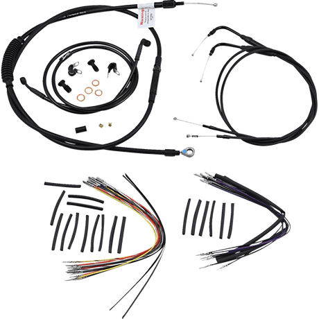 BURLY BRAND 00 - 06 FXST CABLE KIT 14" (B30 - 1011) - DRIVEN Canada's Powersports B30 - 1011B30 - 1011