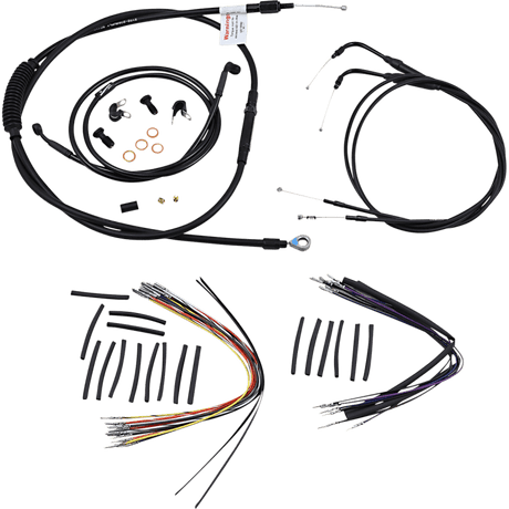 BURLY BRAND 00 - 06 FXST CABLE KIT 14" (B30 - 1011) - DRIVEN Canada's Powersports B30 - 1011B30 - 1011