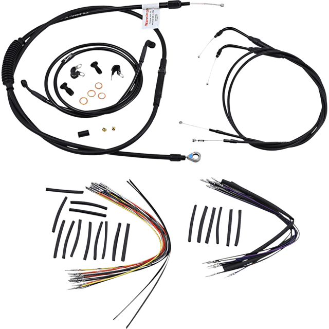 BURLY BRAND 00 - 06 FXST CABLE KIT 14" (B30 - 1011) - DRIVEN Canada's Powersports B30 - 1011B30 - 1011