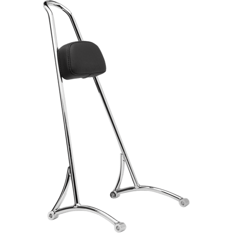 BURLY BRAND 04 - 19 SISSY BAR TALL W/PAD CHROME - DRIVEN Canada's Powersports B13 - 1501CB13 - 1501C