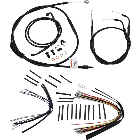 BURLY BRAND 07 - 10 FLST CABLE KIT 14" (B30 - 1010) - DRIVEN Canada's Powersports B30 - 1010B30 - 1010