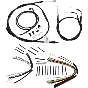 BURLY BRAND 07 - 10 FLST CABLE KIT 14" (B30 - 1010) - DRIVEN Canada's Powersports B30 - 1010B30 - 1010