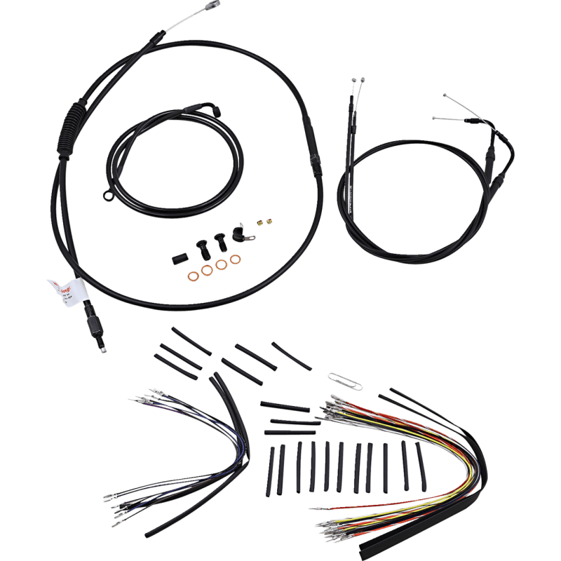 BURLY BRAND 07 - 10 FLST CABLE KIT 16" (B30 - 1014) - DRIVEN Canada's Powersports B30 - 1014B30 - 1014