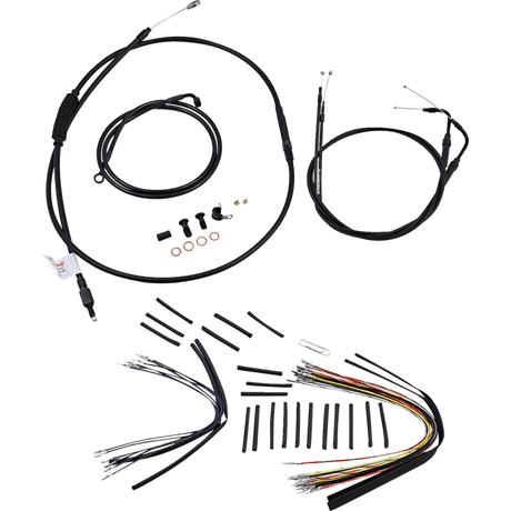 BURLY BRAND 07 - 10 FLST CABLE KIT 16" (B30 - 1014) - DRIVEN Canada's Powersports B30 - 1014B30 - 1014