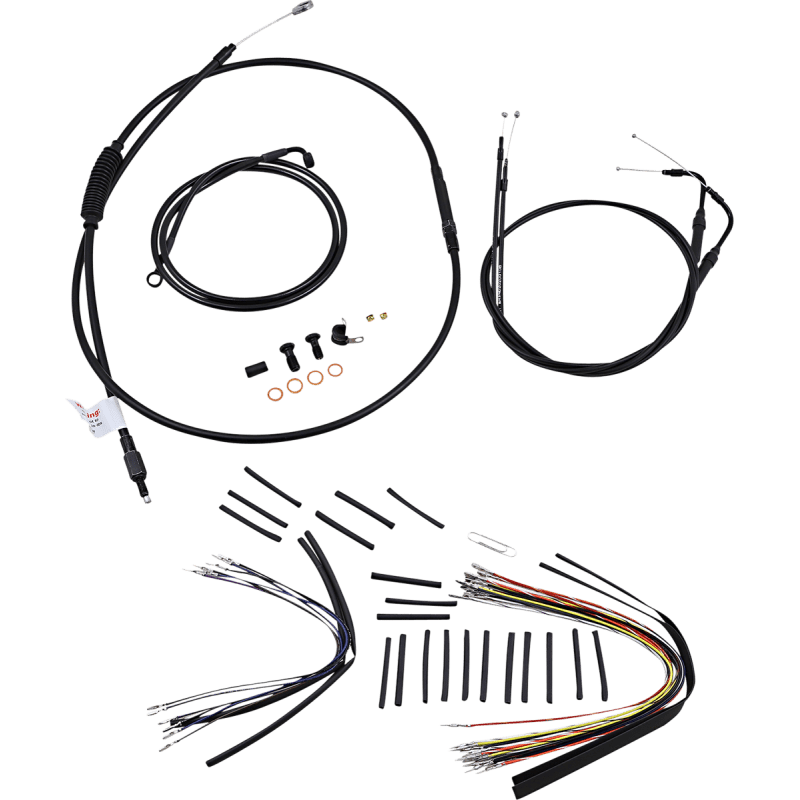 BURLY BRAND 07 - 10 FLST CABLE KIT 16" (B30 - 1014) - DRIVEN Canada's Powersports B30 - 1014B30 - 1014