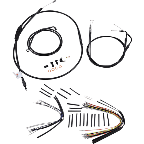 BURLY BRAND 07 - 10 FLST CABLE KIT 16" (B30 - 1014) - DRIVEN Canada's Powersports B30 - 1014B30 - 1014