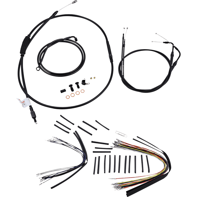BURLY BRAND 07 - 10 FLST CABLE KIT 16" (B30 - 1014) - DRIVEN Canada's Powersports B30 - 1014B30 - 1014