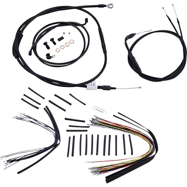 BURLY BRAND 07 - 10 FXST CABLE KIT 14" (B30 - 1012) - DRIVEN Canada's Powersports B30 - 1012B30 - 1012
