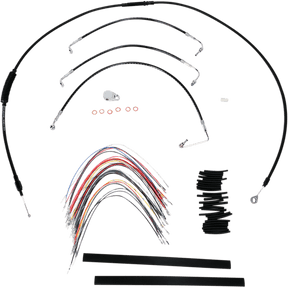 BURLY BRAND 08 - 12 FLHX CABLE KIT 13" (B30 - 1032) - DRIVEN Canada's Powersports B30 - 1032B30 - 1032