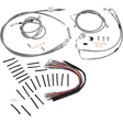 BURLY BRAND 08 - 13 FLH 13" CABLE CONTROL KIT ABS S/S (B30 - 1102) - DRIVEN Canada's Powersports B30 - 1102B30 - 1102