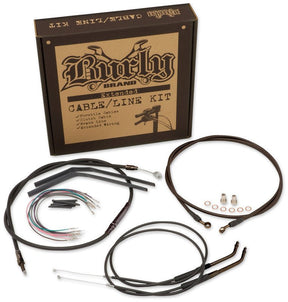BURLY BRAND 10" T BAR CABLE KIT 07 - 11 DYNA (B30 - 1146) - DRIVEN Canada's Powersports B30 - 1146B30 - 1146