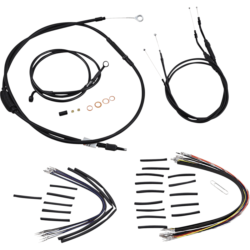 BURLY BRAND 12" T BAR CABLE KIT 07 - 11 DYNA (B30 - 1147) - DRIVEN Canada's Powersports B30 - 1147B30 - 1147