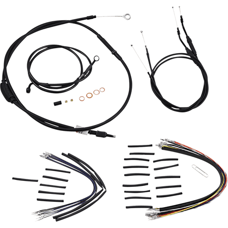 BURLY BRAND 12" T BAR CABLE KIT 07 - 11 DYNA (B30 - 1147) - DRIVEN Canada's Powersports B30 - 1147B30 - 1147