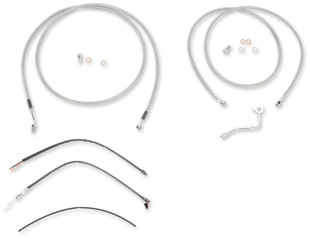 BURLY BRAND 14 - 15 FLH 13" CABLE CONTROL KIT ABS S/S (B30 - 1119) - DRIVEN Canada's Powersports B30 - 1119B30 - 1119