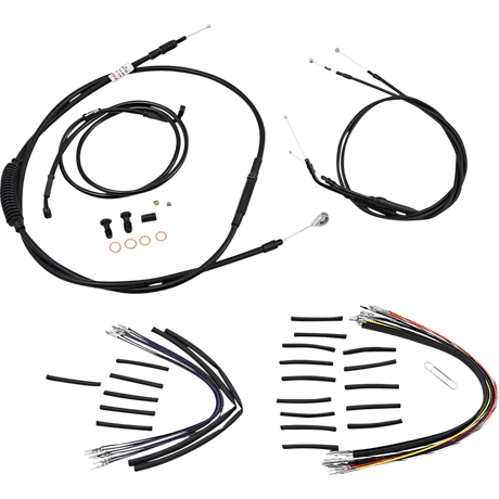 BURLY BRAND 14" T BAR CABLE KIT 07 - 11 DYNA (B30 - 1148) - DRIVEN Canada's Powersports B30 - 1148B30 - 1148