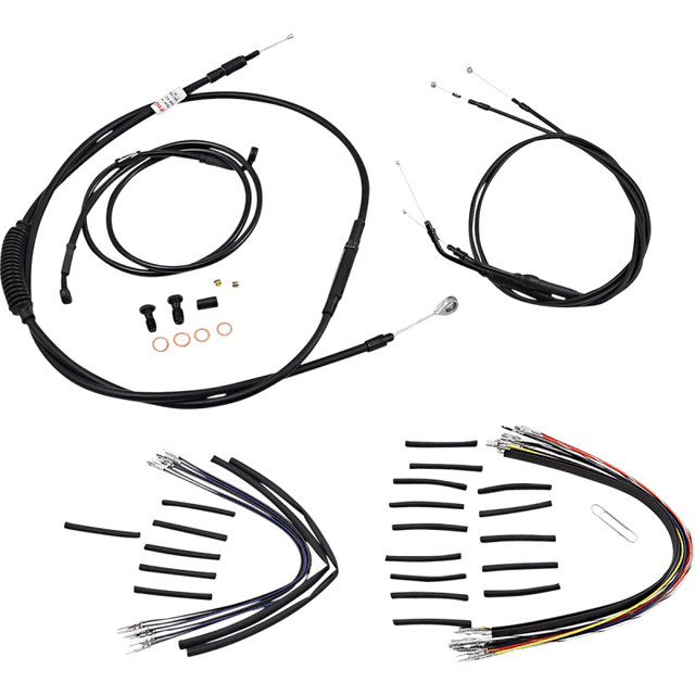 BURLY BRAND 14" T BAR CABLE KIT 07 - 11 DYNA (B30 - 1148) - DRIVEN Canada's Powersports B30 - 1148B30 - 1148