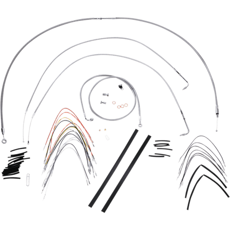 BURLY BRAND FLST CONTROL KIT SS 14" (B30 - 1050) - DRIVEN Canada's Powersports B30 - 1050B30 - 1050