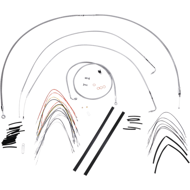 BURLY BRAND FLST CONTROL KIT SS 14" (B30 - 1050) - DRIVEN Canada's Powersports B30 - 1050B30 - 1050
