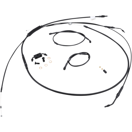 BURLY BRAND CONTROL KIT 14" APE HANGER HANDLEBARS ABS (B30 - 1122) - DRIVEN Canada's Powersports B30 - 1122