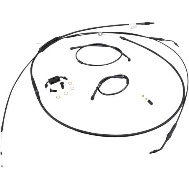 BURLY BRAND CONTROL KIT 14" APE HANGER HANDLEBARS ABS (B30 - 1122) - DRIVEN Canada's Powersports B30 - 1122