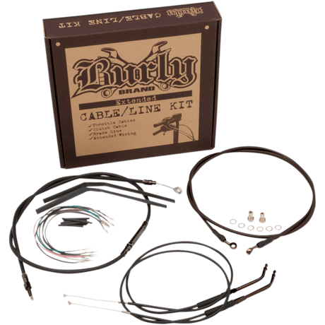 BURLY BRAND CONTROL KIT 14" APE HANGER HANDLEBARS ABS (B30 - 1122) - DRIVEN Canada's Powersports B30 - 1122