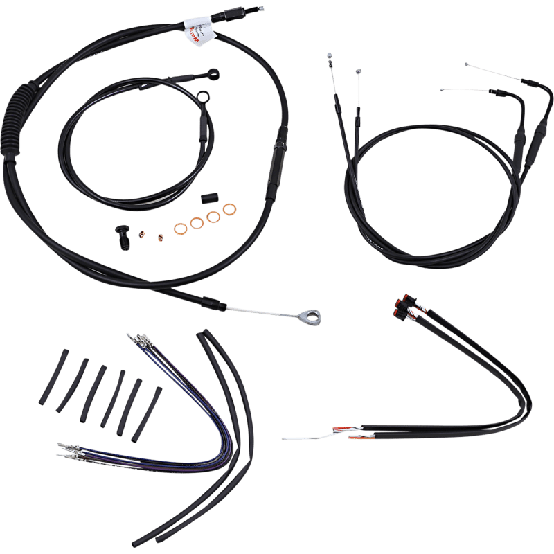 BURLY BRAND CONTROL KIT 14" APE HANGER HANDLEBARS ABS (B30 - 1124) - DRIVEN Canada's Powersports B30 - 1124