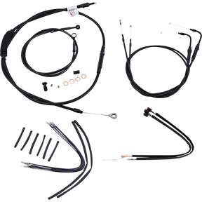BURLY BRAND CONTROL KIT 14" APE HANGER HANDLEBARS ABS (B30 - 1124) - DRIVEN Canada's Powersports B30 - 1124