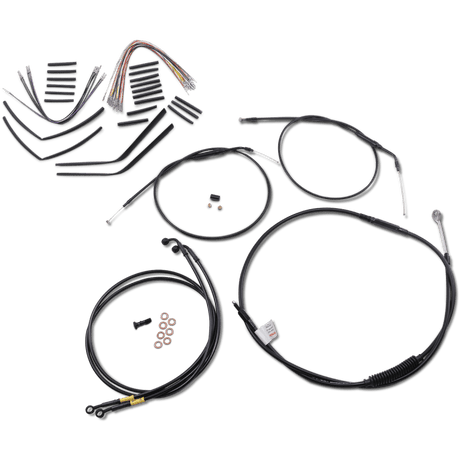BURLY BRAND CONTROL KIT 14" APE HANGER HANDLEBARS (B30 - 1198) - DRIVEN Canada's Powersports B30 - 1198