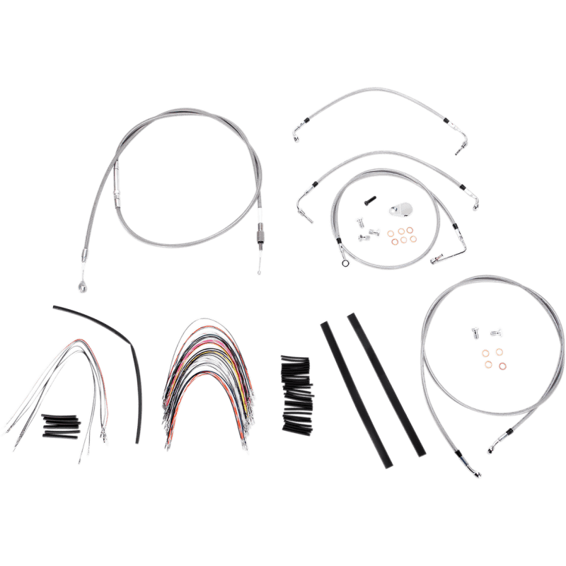 BURLY BRAND FLH CONTROL KIT SS ABS 16" (B30 - 1095) - DRIVEN Canada's Powersports B30 - 1095B30 - 1095