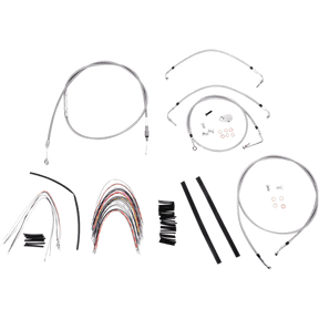 BURLY BRAND FLH CONTROL KIT SS ABS 16" (B30 - 1095) - DRIVEN Canada's Powersports B30 - 1095B30 - 1095