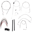 BURLY BRAND FLH CONTROL KIT SS WC 16" (B30 - 1083) - DRIVEN Canada's Powersports B30 - 1083B30 - 1083