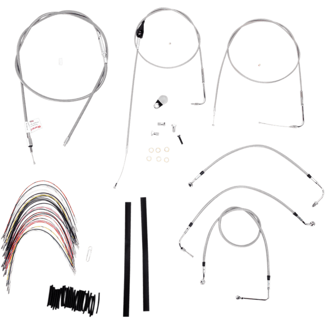 BURLY BRAND FLH CONTROL KIT SS WC 16" (B30 - 1083) - DRIVEN Canada's Powersports B30 - 1083B30 - 1083