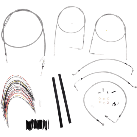 BURLY BRAND FLH CONTROL KIT SS WOC 14" (B30 - 1079) - DRIVEN Canada's Powersports B30 - 1079B30 - 1079