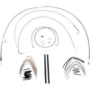 BURLY BRAND FLST CONTROL KIT SS 18" (B30 - 1057) - DRIVEN Canada's Powersports B30 - 1057B30 - 1057