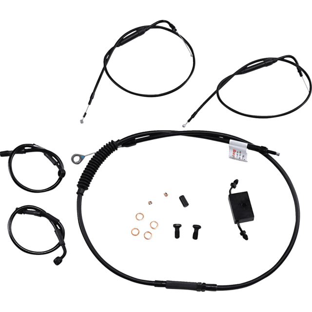 BURLY BRAND HANDLEBAR CABLE AND BRAKE LINE KIT EXTENDED SPORTSTERS (B30 - 1270) - DRIVEN Canada's Powersports B30 - 1270