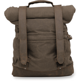 BURLY BRAND ROLL TOP BACKPACK DARK OAK (B15 - 1020D) - DRIVEN Canada's Powersports B15 - 1020D